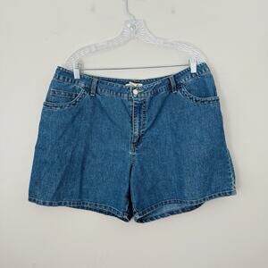 Cherokee Blue Denim Shorts Women’s Size 16